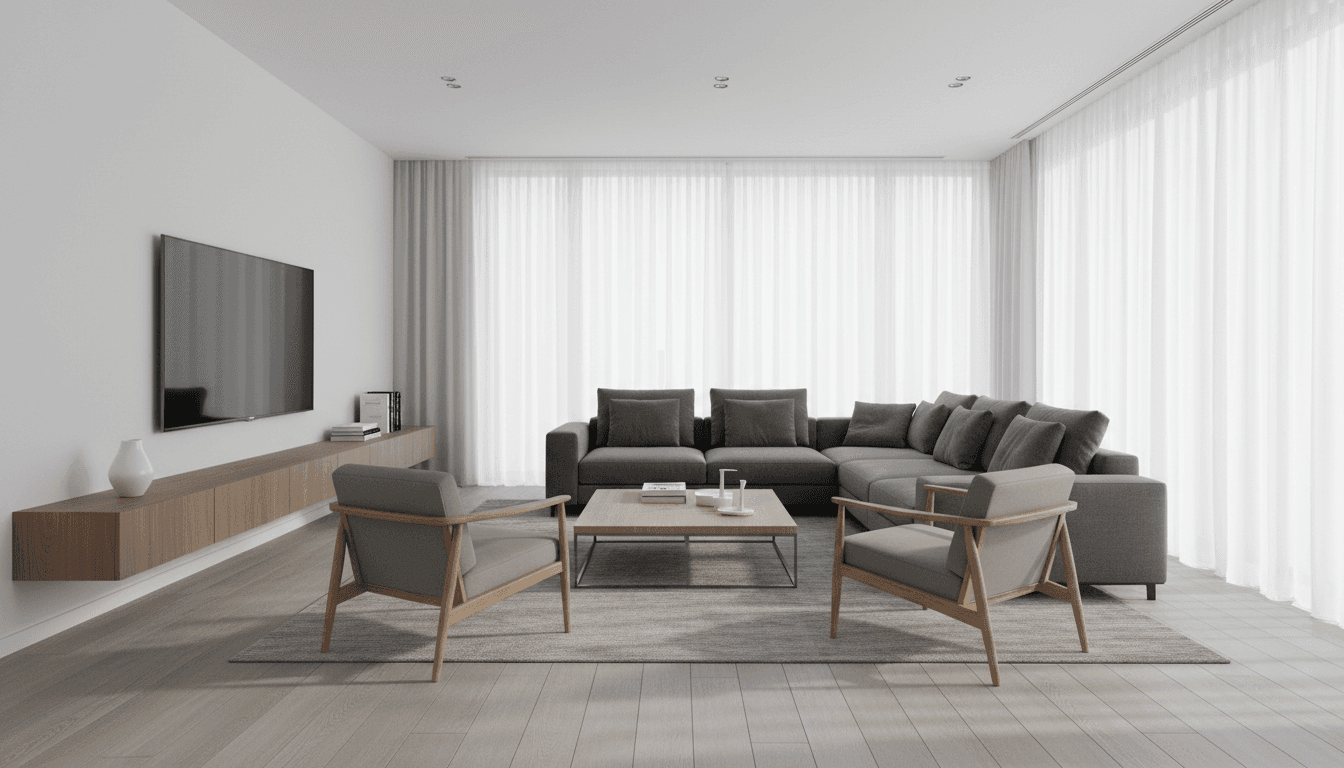 Professionally assembled living room furniture in Toronto